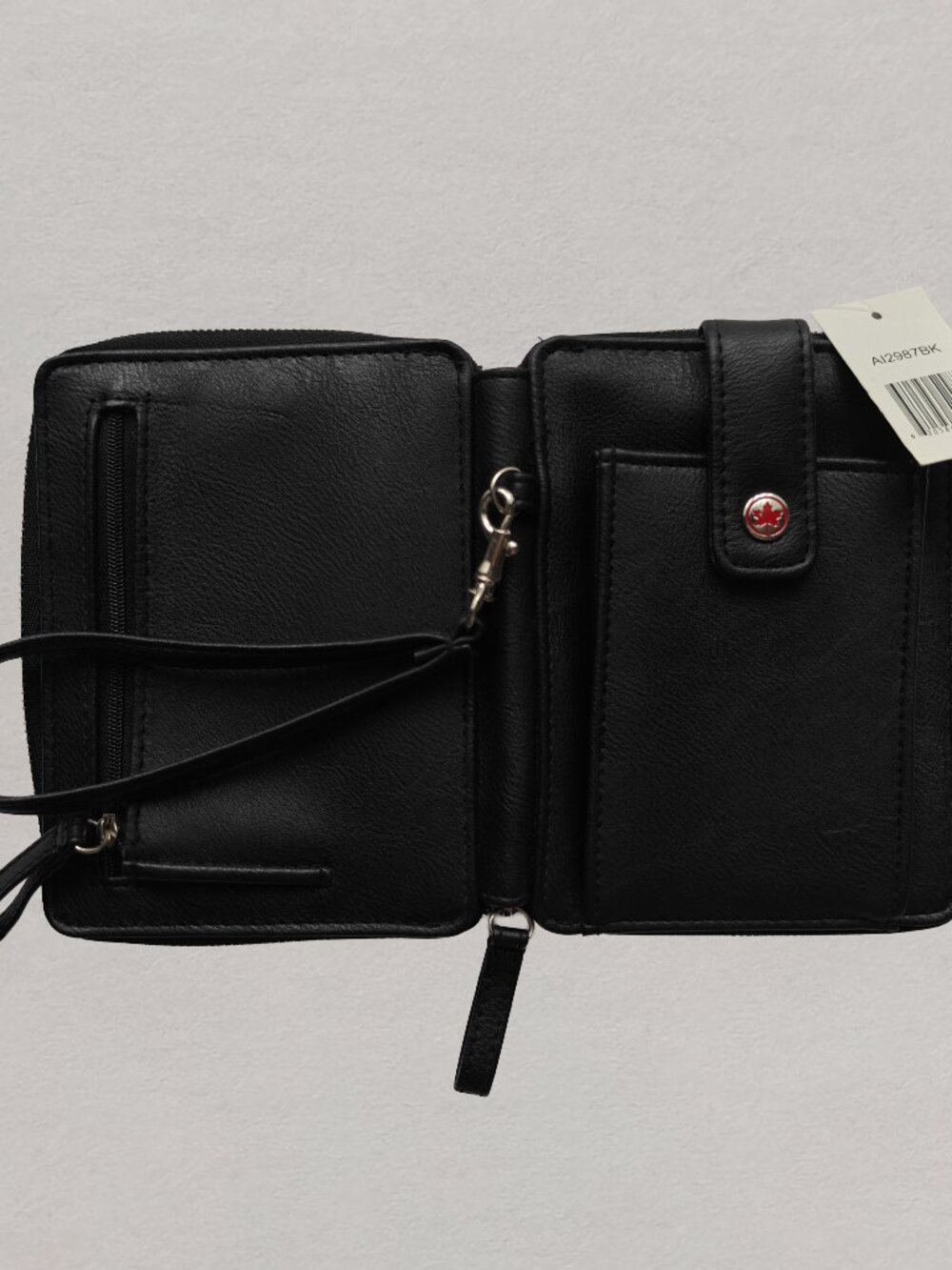 Air Canada RFID Blocking Tech Travel Wallet/Passport Holder